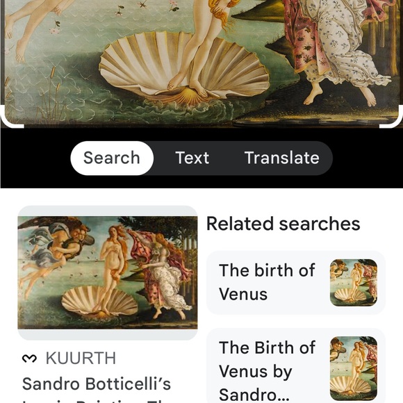 The Birth of Venus small copy sculpture from Italy. - Picture 7 of 7